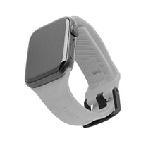 Thumbnail for UAG Scout Silicone Strap for Apple Watch (40-42mm) - Silver
