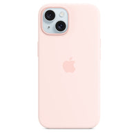 Thumbnail for Apple Silicone Case with MagSafe for iPhone 15 - Light Pink