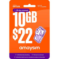 Thumbnail for Amaysim $22 Starter Pack PrePaid SIM Card