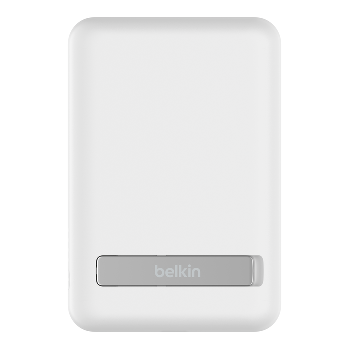 Belkin Boost Up Charge Magnetic Wireless Power Bank 5,000mAh with stand - White