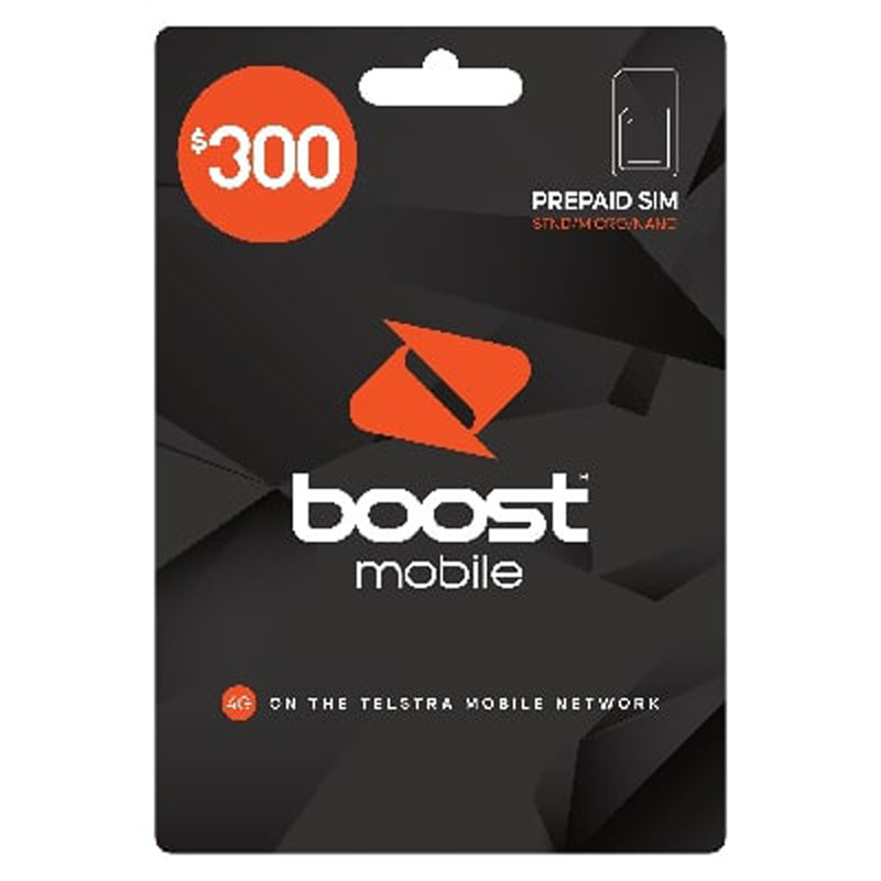 Boost $300 Prepaid Starter Kit 365 DAYS Sim Card 295GB