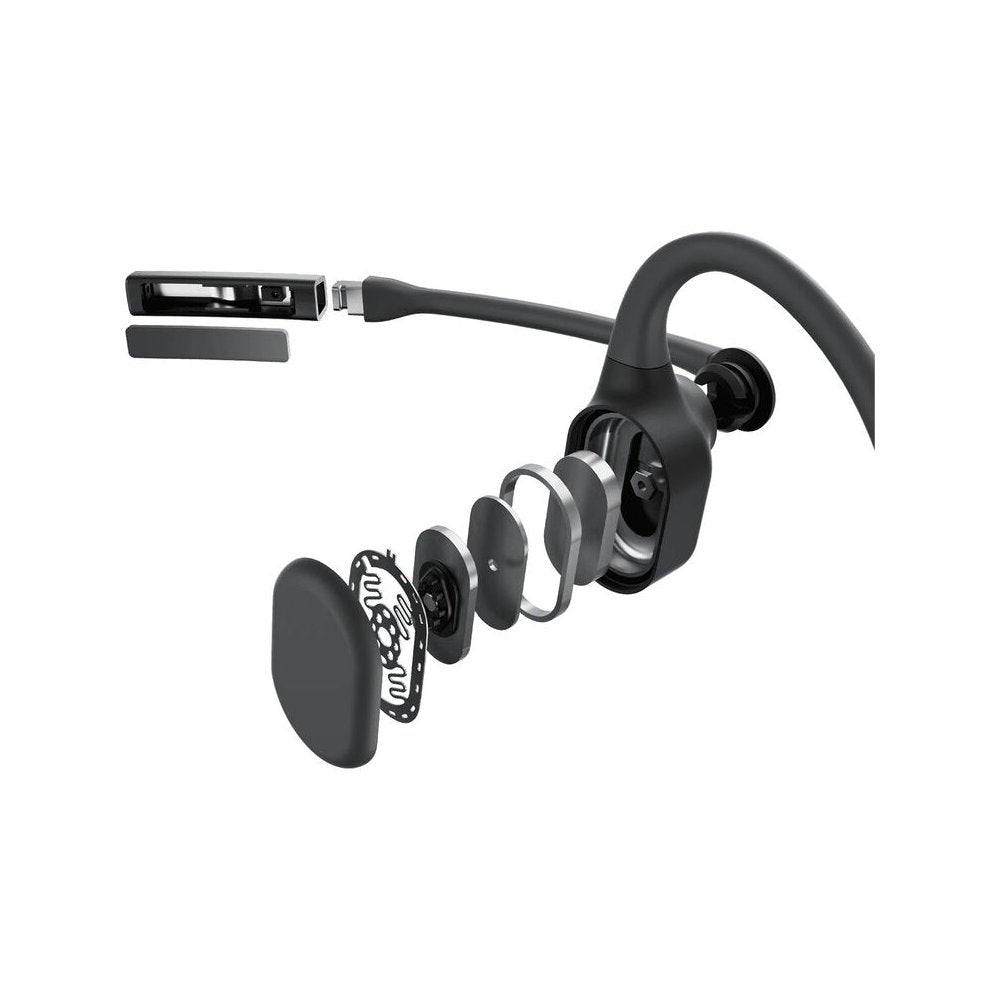 Shokz OpenComm2 UC Bone Conduction Open-Ear USB-A Wireless Headphones - Black