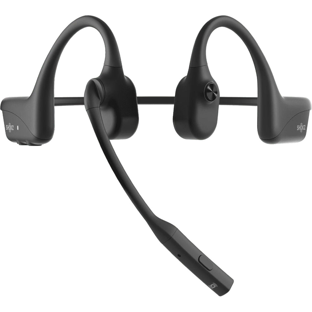 Shokz OpenComm2 UC Bone Conduction Open-Ear USB-C Wireless Headphones - Black