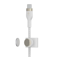 Belkin BoostCharge Pro Flex USB-C to Lightning Cable 1m - White