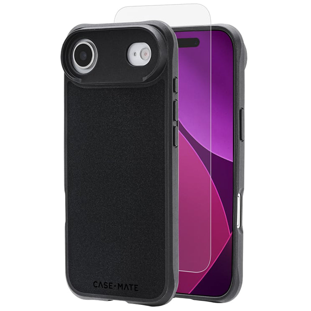 Case-Mate MagSafe Case & Screen Protection Pack for iPhone Air- Black Case