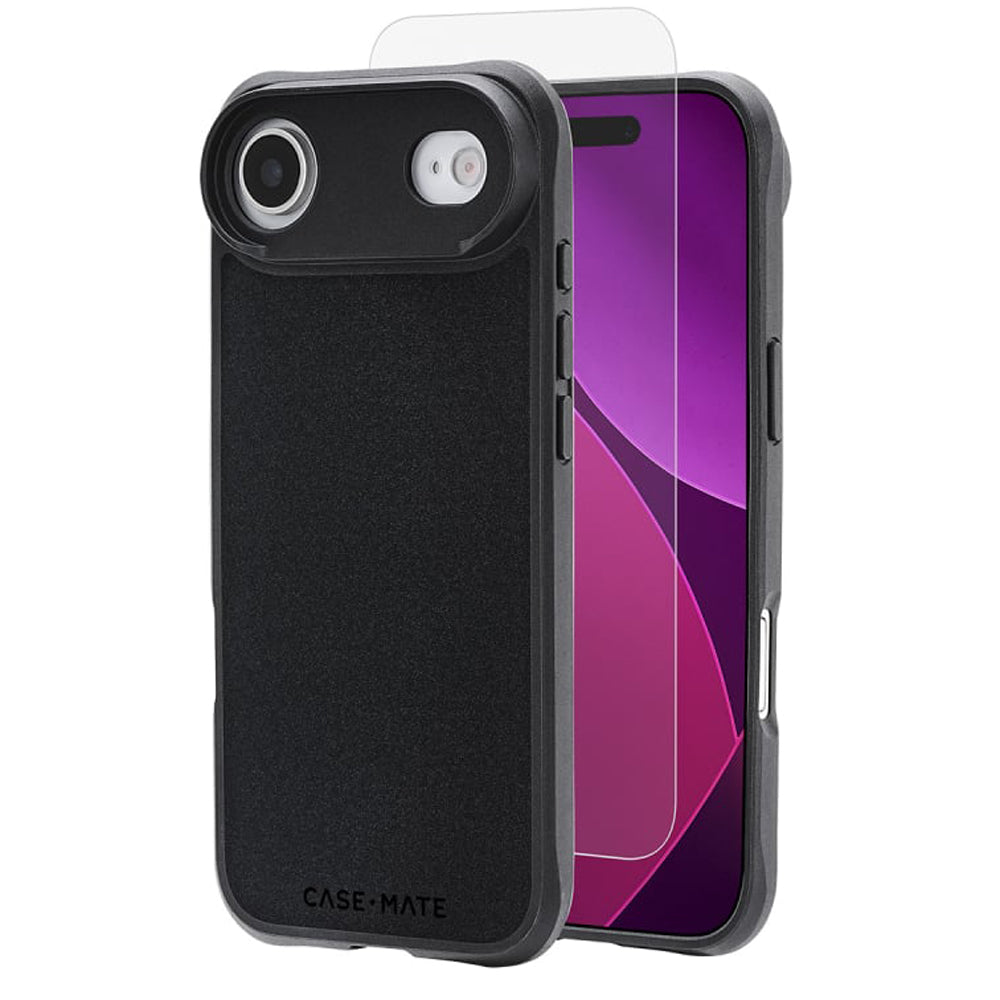 Case-Mate MagSafe Case & Screen Protection Pack for iPhone Air- Black Case