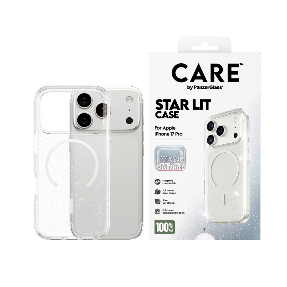 PanzerGlass CARE by Urban Combat Magsafe Case for iPhone 17 Pro - StarLit