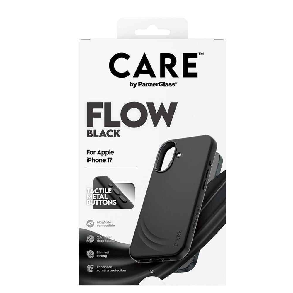 PanzerGlass CARE by Flow Magsafe Case for iPhone 17 - Black