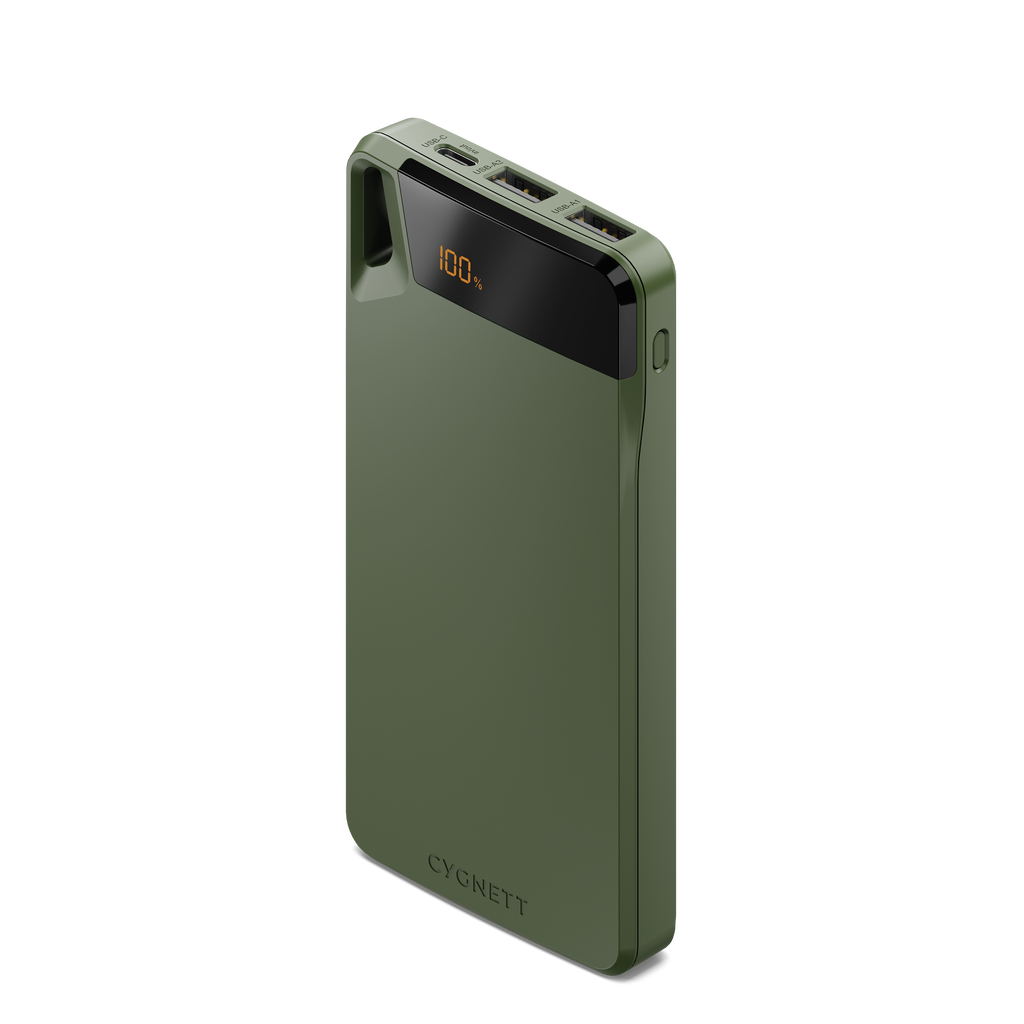 Cygnett ChargeUp Boost 4th Gen 10K 10000 mAh Power Bank - Green