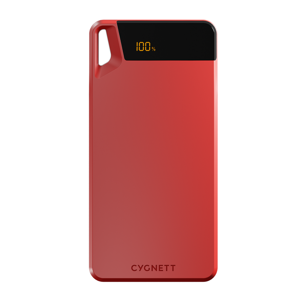 Cygnett ChargeUp Boost 4th Gen 20K mAh Power Bank - Red