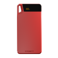 Thumbnail for Cygnett ChargeUp Boost 4th Gen 20K mAh Power Bank - Red