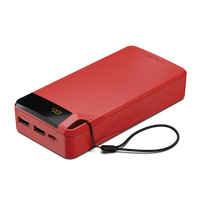 Thumbnail for Cygnett ChargeUp Boost 4th Gen 20K mAh Power Bank - Red