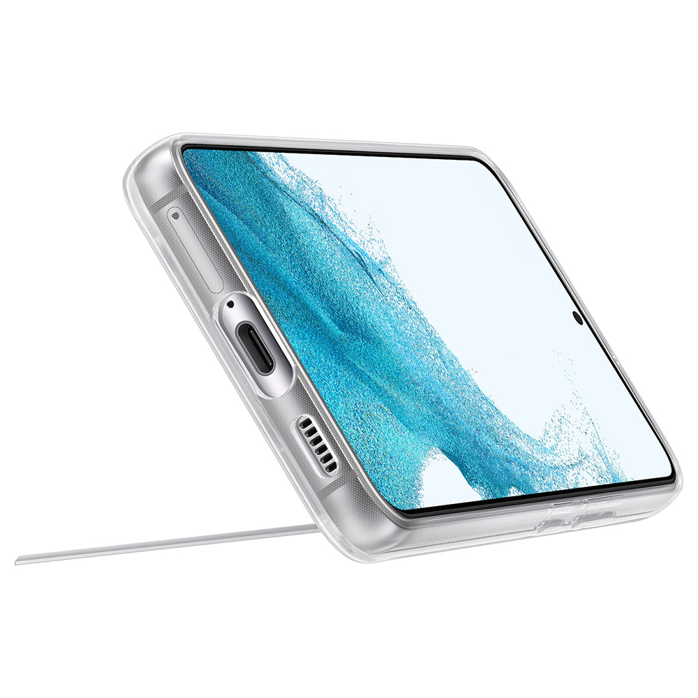 Samsung Clear Standing Case for Galaxy S22 - Transparent