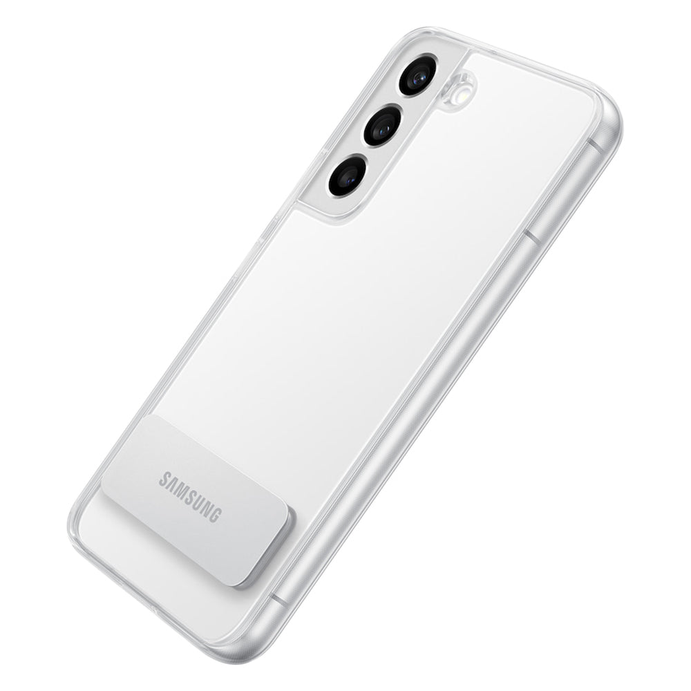 Samsung Clear Standing Case for Galaxy S22 - Transparent