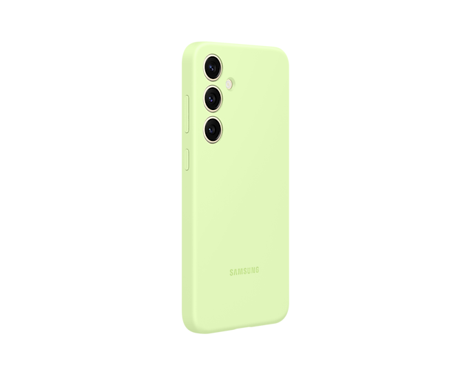 Samsung Silicone Case for Galaxy S24+ - Light Green