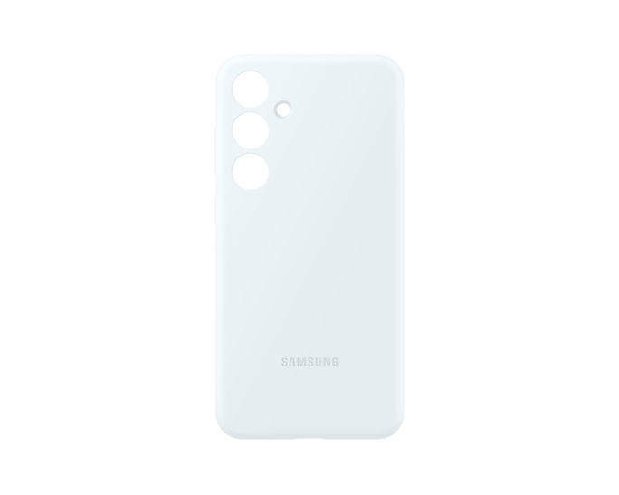 Samsung Silicone Case for Galaxy S24+ - White