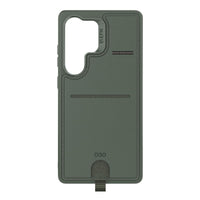 Thumbnail for EFM Berlin Wallet Case with D3O BIO for Samsung Galaxy S25 Ultra - Forest Green