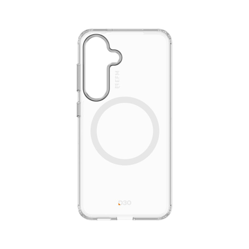 EFM Volta Case with D3O BIO for Samsung Galaxy S25 - Clear