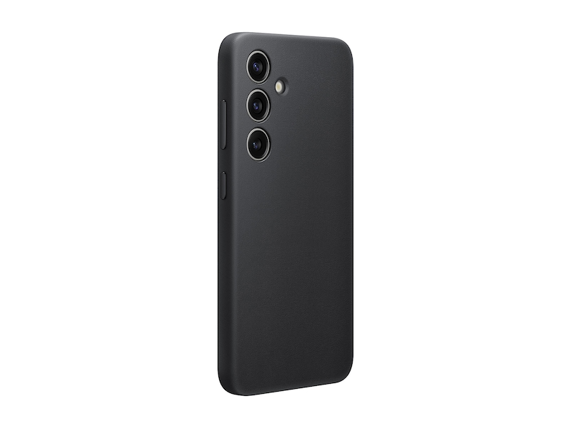 Samsung Vegan Leather Case for Galaxy S24 - Black