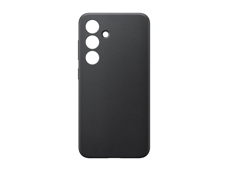 Samsung Vegan Leather Case for Galaxy S24 - Black