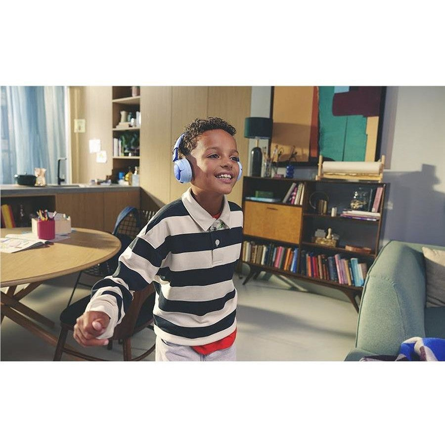 JBL JUNIOR 320BT Wireless Bluetooth On-Ear Kids Headphones - Blue