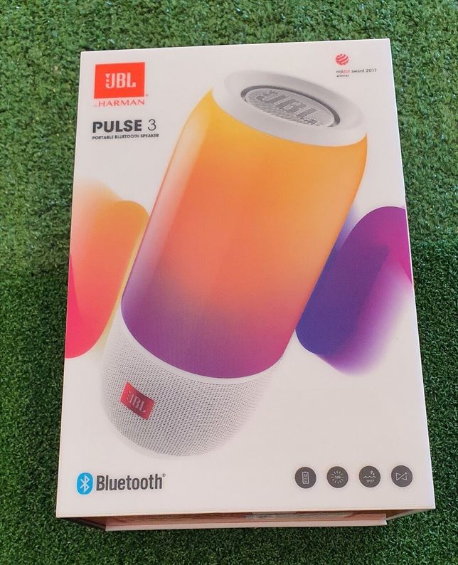JBL Pulse 3 Portable Speaker - White