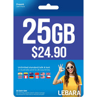 Thumbnail for Lebara $24.90 Starter Pack PrePaid SIM Card