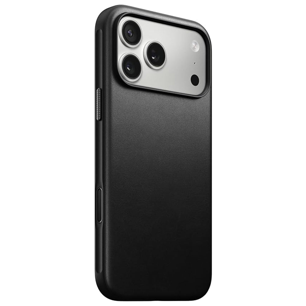 NOMAD Leather Case for iPhone 18 Pro Max/17 Pro Max - Black Ecco