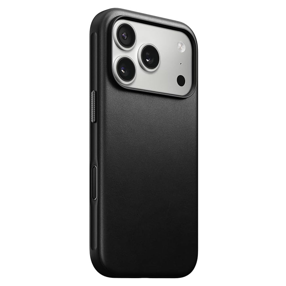 NOMAD Leather Case for iPhone 18 Pro/17 Pro - Black Ecco