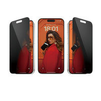 Thumbnail for Panzer Glass Privacy Ultra Wide Protector Fit Screen for iPhone 15 Pro - Clear