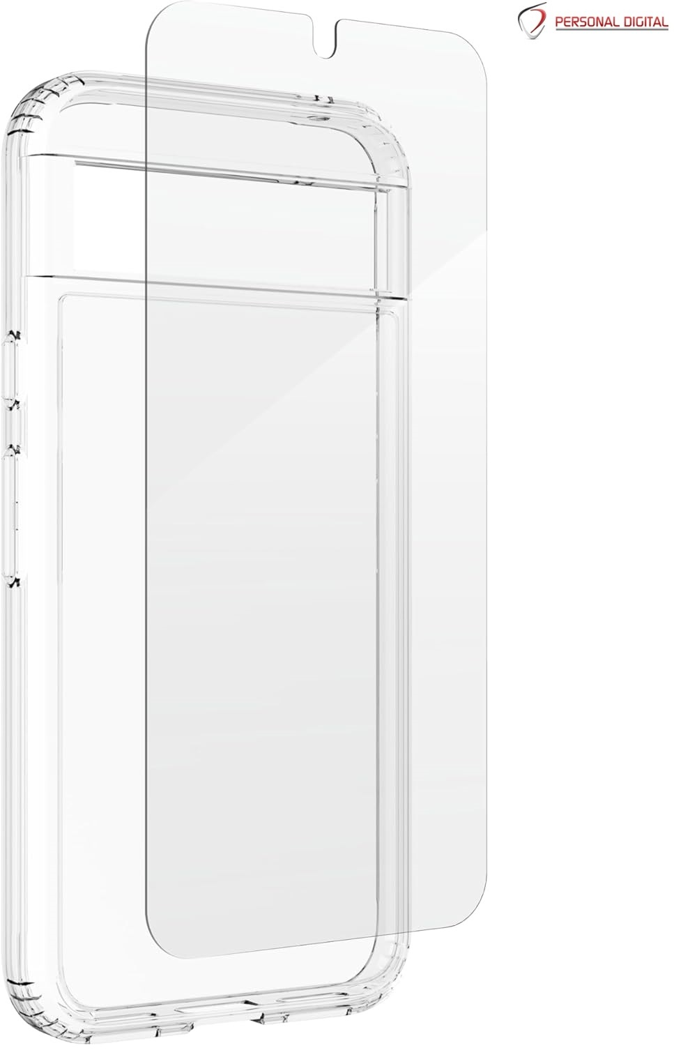 Zagg Crystal Palace & Glass Elite Bundle for Google Pixel 8a- Clear