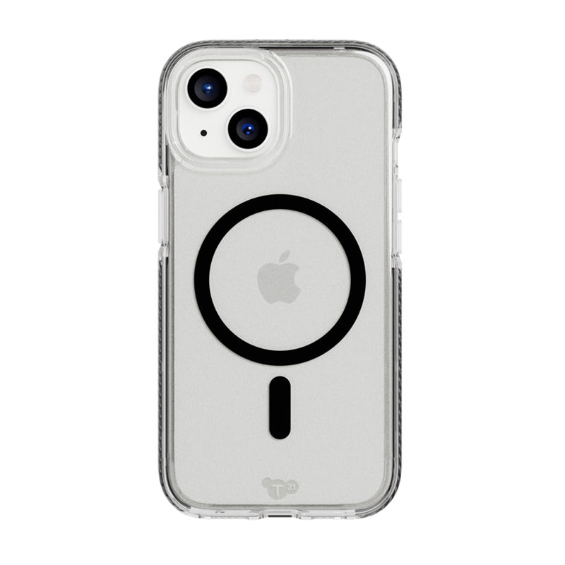Tech21 Evo Crystal Case for iPhone 15/16e/17e MagSafe Compatible - Black