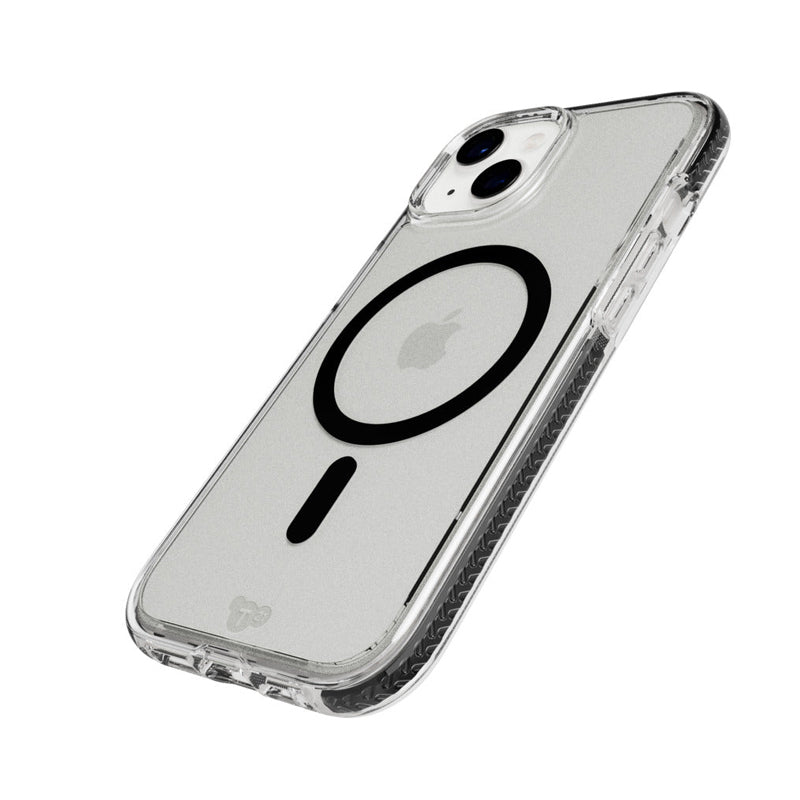Tech21 Evo Crystal Case for iPhone 15/16e/17e MagSafe Compatible - Black