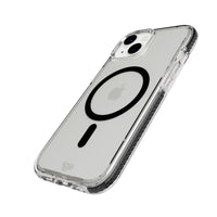 Thumbnail for Tech21 Evo Crystal Case for iPhone 15/16e/17e MagSafe Compatible - Black