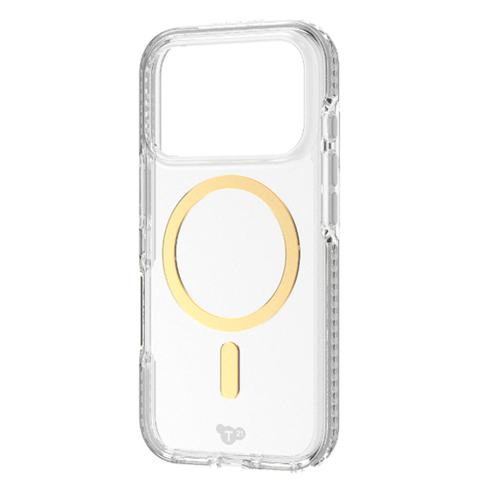Tech21 EvoCrystal MagSafe Case for iPhone 17 Pro - Metallic Gold