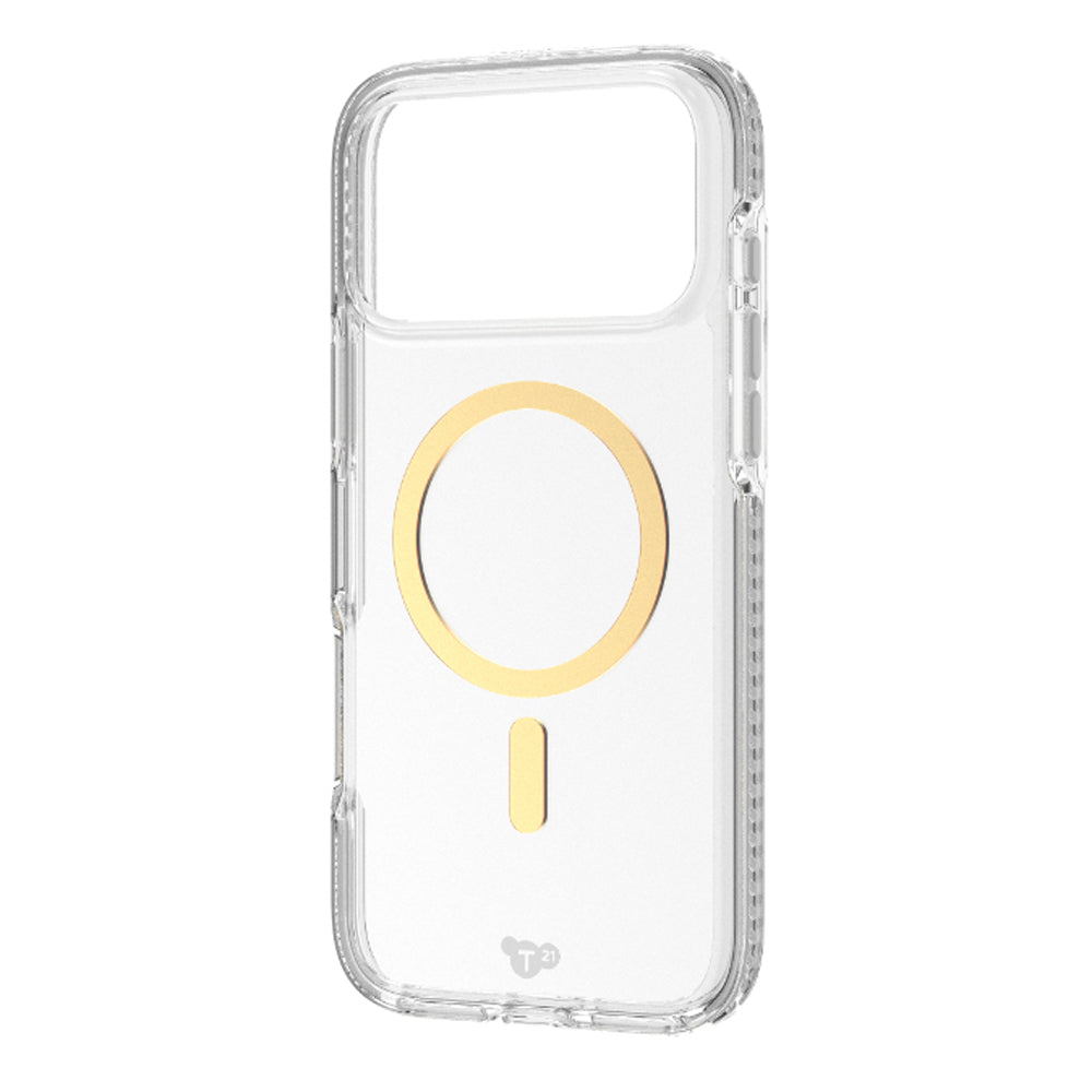 Tech21 EvoCrystal MagSafe Case for Apple iPhone 17 Pro Max- Metallic Gold