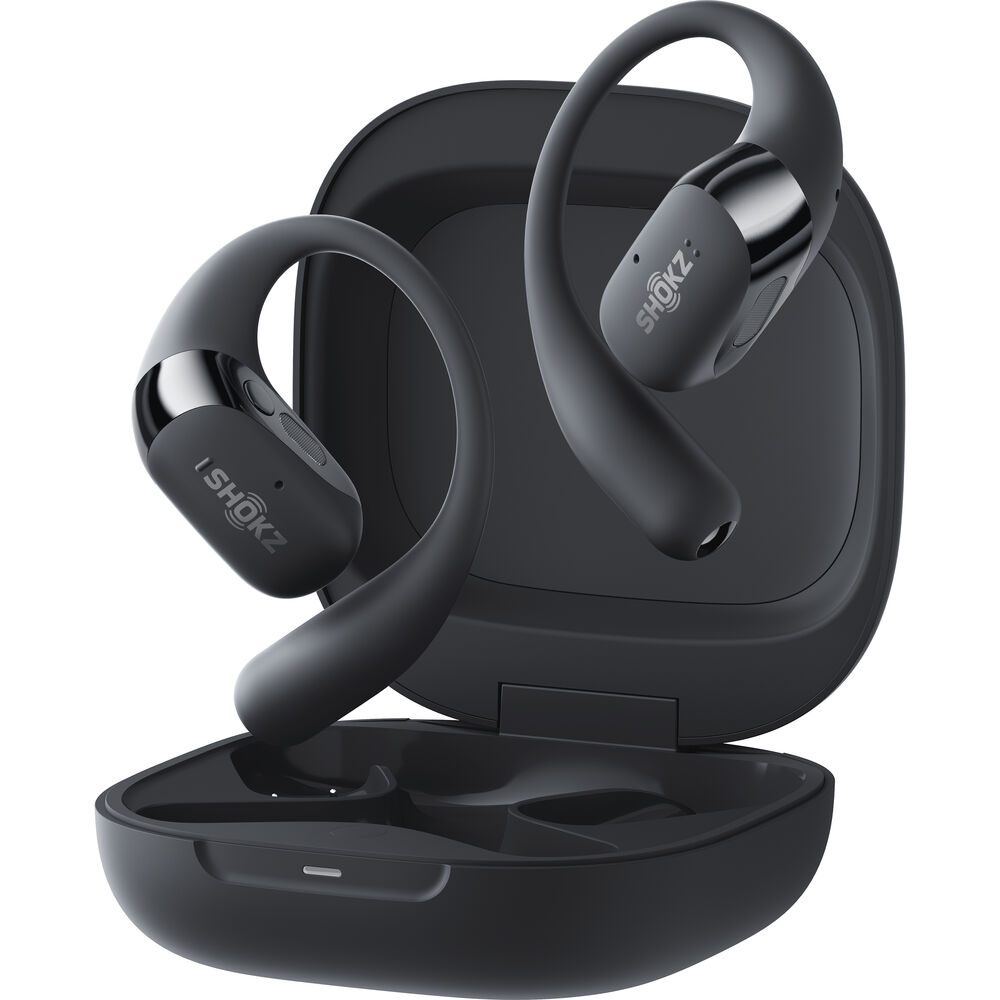 Shokz OpenFit 2+ True Wireless Earbuds - Black