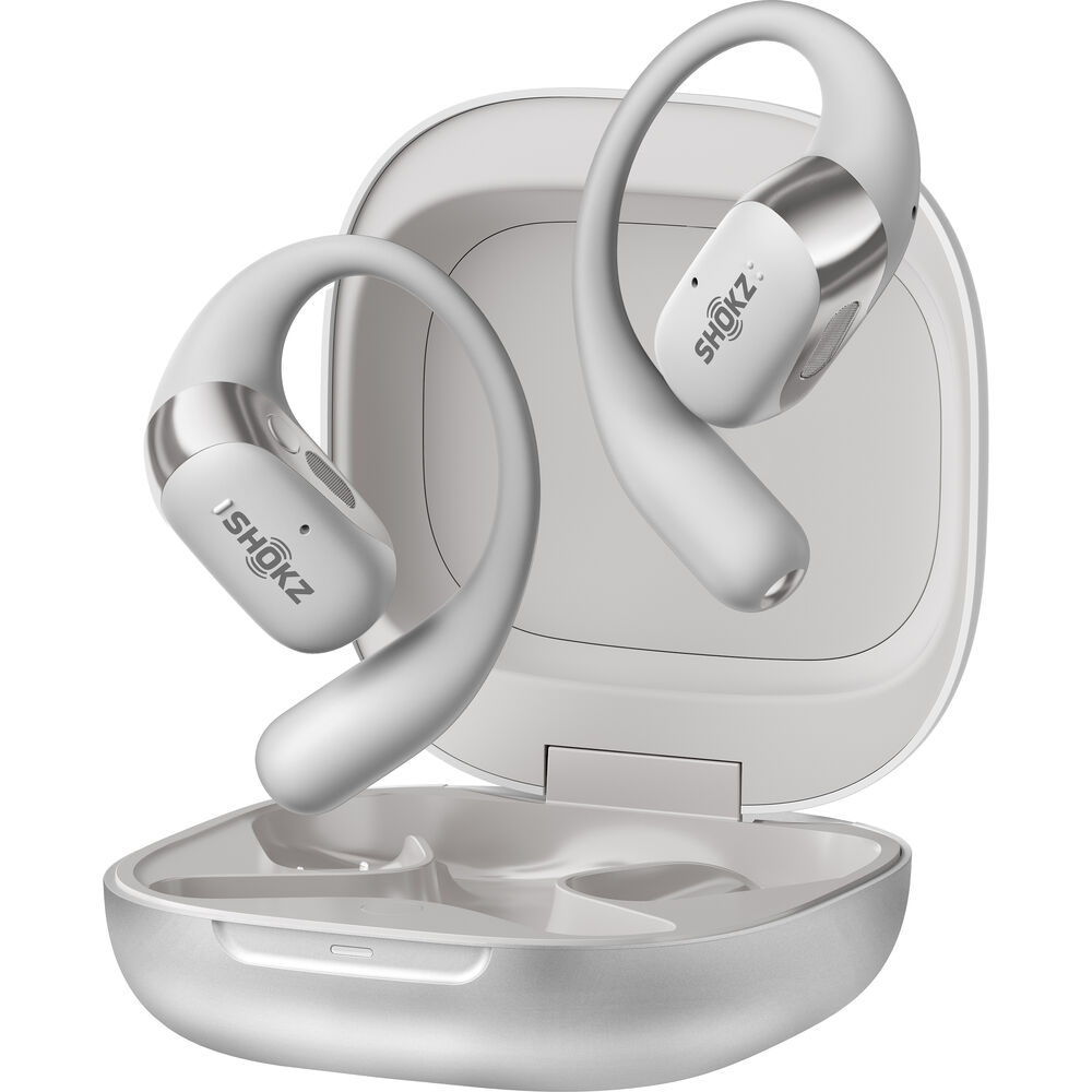 SHOKZ OpenFit 2+ True Wireless Open-Ear Headphones- Gray