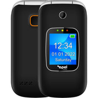 Thumbnail for Opel 4G Flip Phone 6 - Black