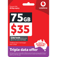 Thumbnail for Vodafone $35 Starter Pack SIM Card