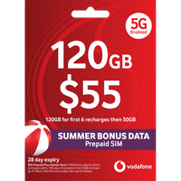 Thumbnail for Vodafone $55 Starter Pack SIM Card
