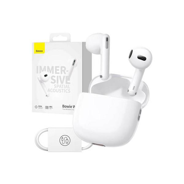 Baseus Bowie WX5 True Wireless Earphones - White