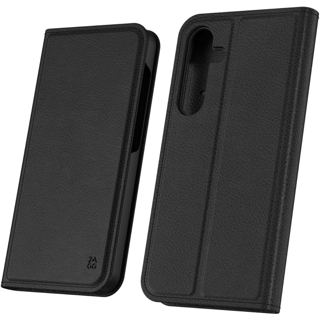ZAGG Folio Wallet Case for Samsung Galaxy S24 5G Plus- Black