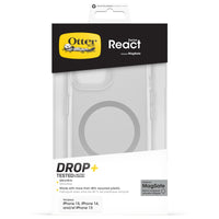 OtterBox React MagSafe Case for iPhone 16e/15/14/13 - Clear