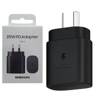 Thumbnail for Samsung AC Charger 25W USB-C  (2024 GAN Model) - Black (No Cable)