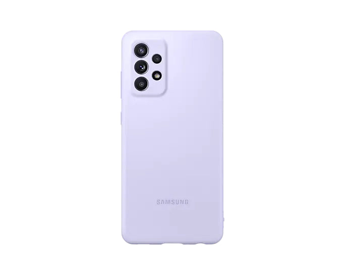 Samsung Silicone Cover Case Suits Galaxy A52 - Violet