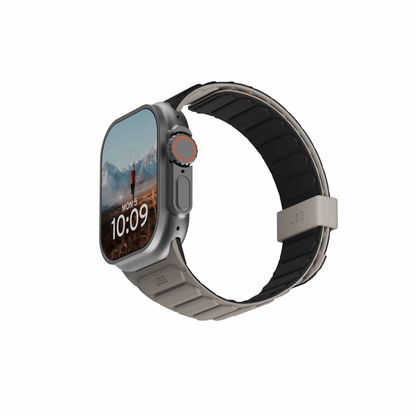 UAG Pathfinder Strap for Apple Watch (44-46mm/UL) - Black/Titanm