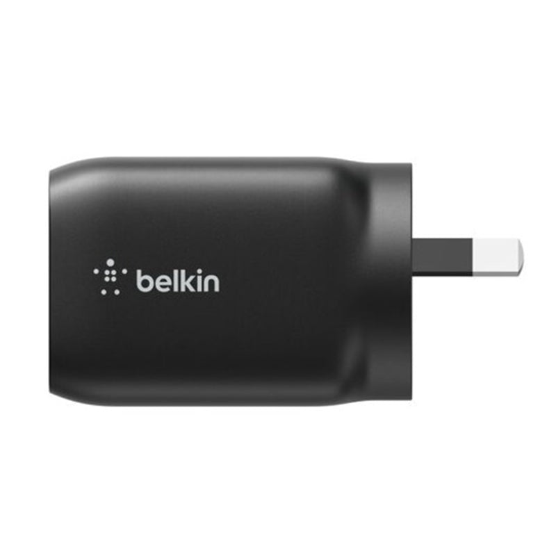 Belkin Dual USB-C 65W (45W + 20W) Wall Charger - Black