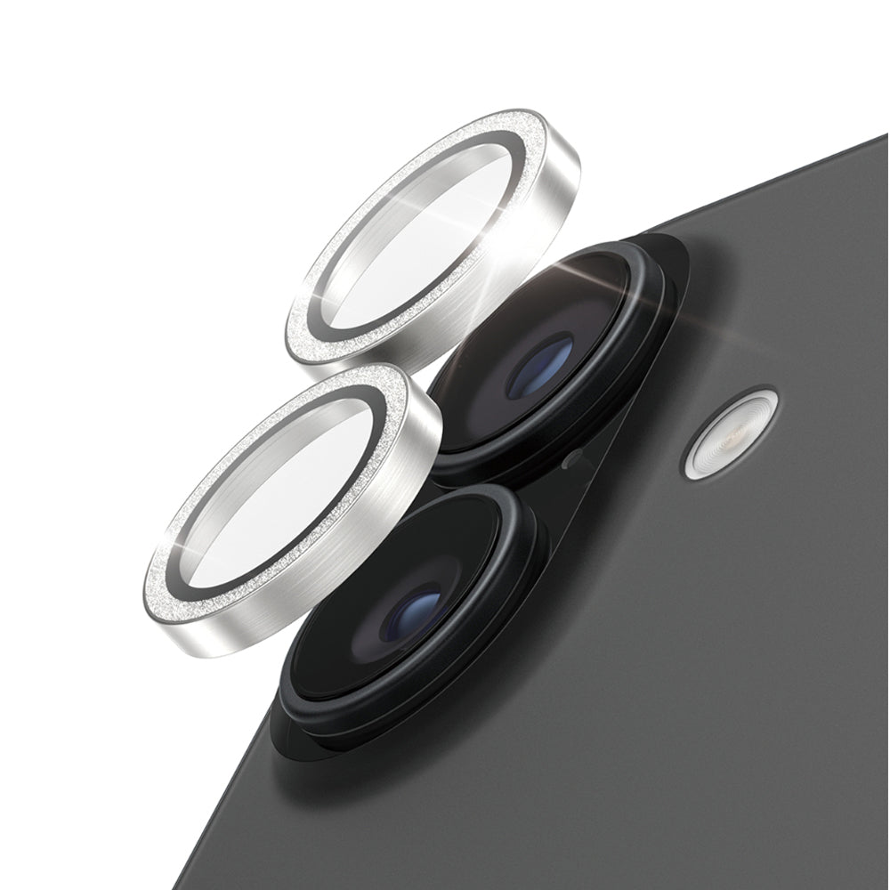 PanzerGlass Hoops Lens Protector for iPhone 17- Glitter Silver