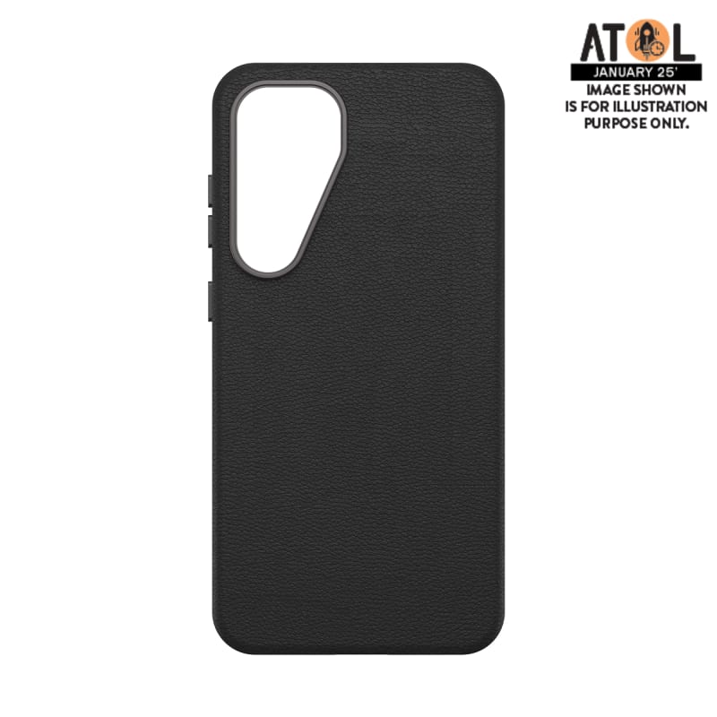 OtterBox Symmetry Cactus Leather Case for Samsung Galaxy S25+ - Noir Ash